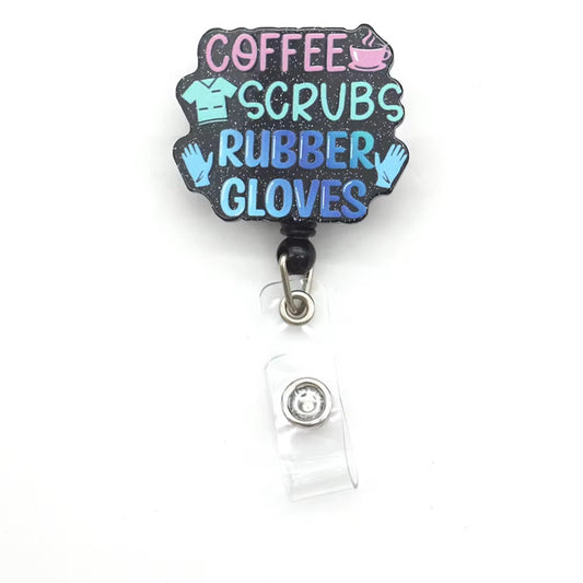 Coffee, Scrubs, Rubber, Gloves